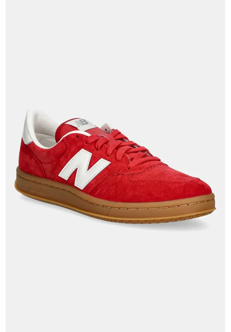 obrazek 1 New Balance sneakersy zamszowe CT500FB męskie kolor czerwony CT500FB