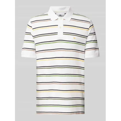 Zdjęcie Koszulka polo o kroju regular fit ze wzorem w paski