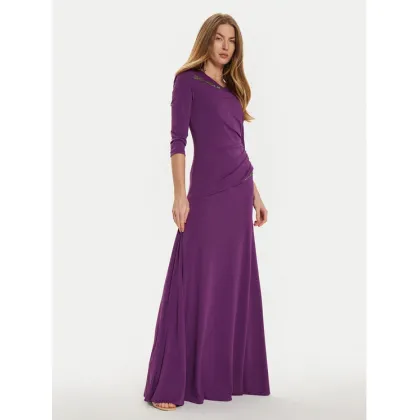Zdjęcie Rinascimento Sukienka koktajlowa CFC0121168003 Fioletowy Slim Fit