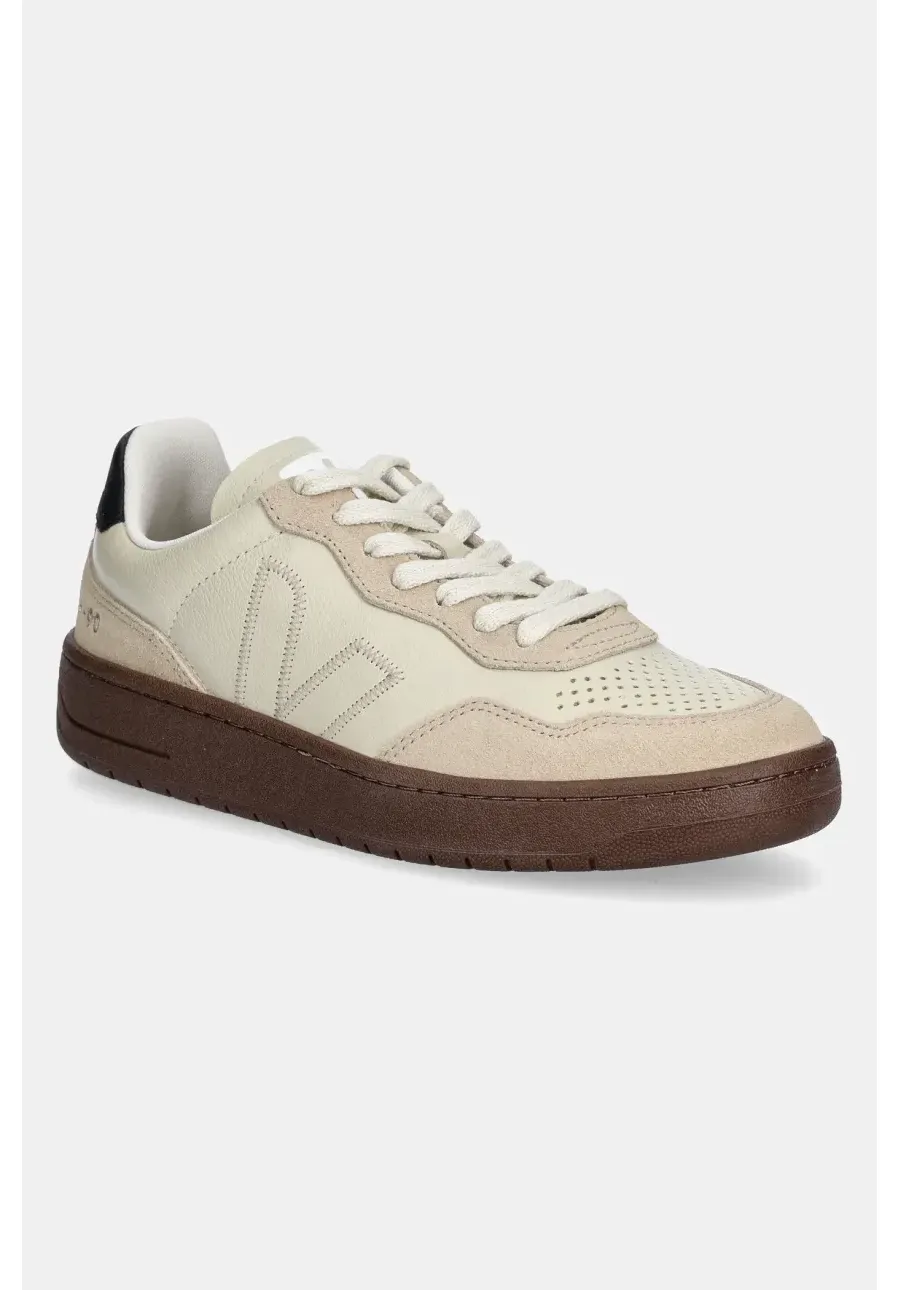 obrazek 1 Veja sneakersy skórzane V-90 ZZ damskie kolor beżowy VZ2020751A