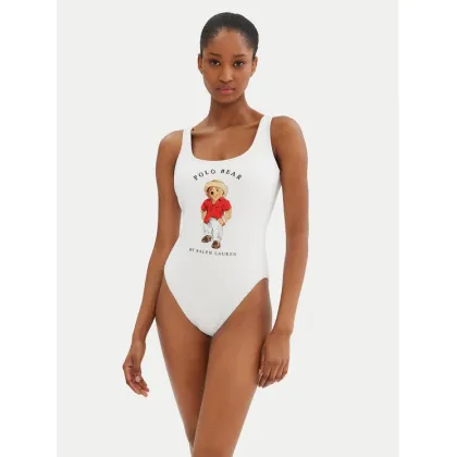 Zdjęcie Polo Ralph Lauren Strój kąpielowy 21598410 Biały
