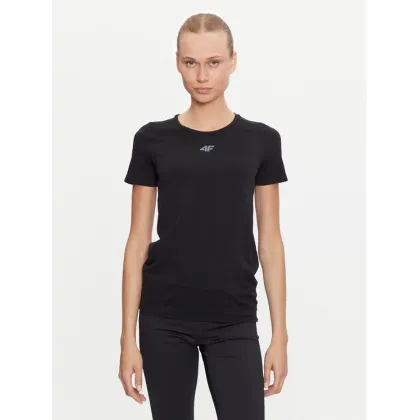 Zdjęcie 4F Koszulka techniczna 4FWAW24TFTSF0953 Szary Regular Fit