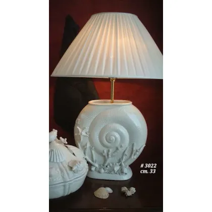 Zdjęcie Ceramiczna morska lampa