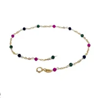Picture Beautiful bracelet with colorful stones