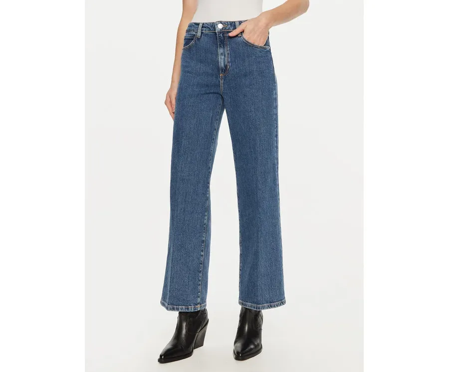 obrazek 1 Guess Jeansy W4BA1A D4NH5 Niebieski Wide Leg