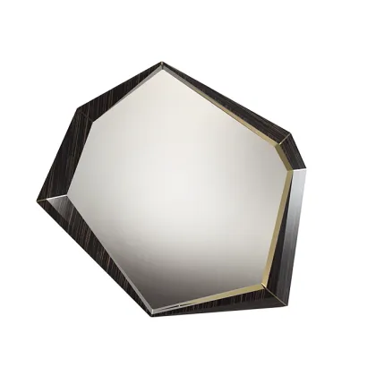 Picture Exclusive mirror made of luxurious materials - Outline