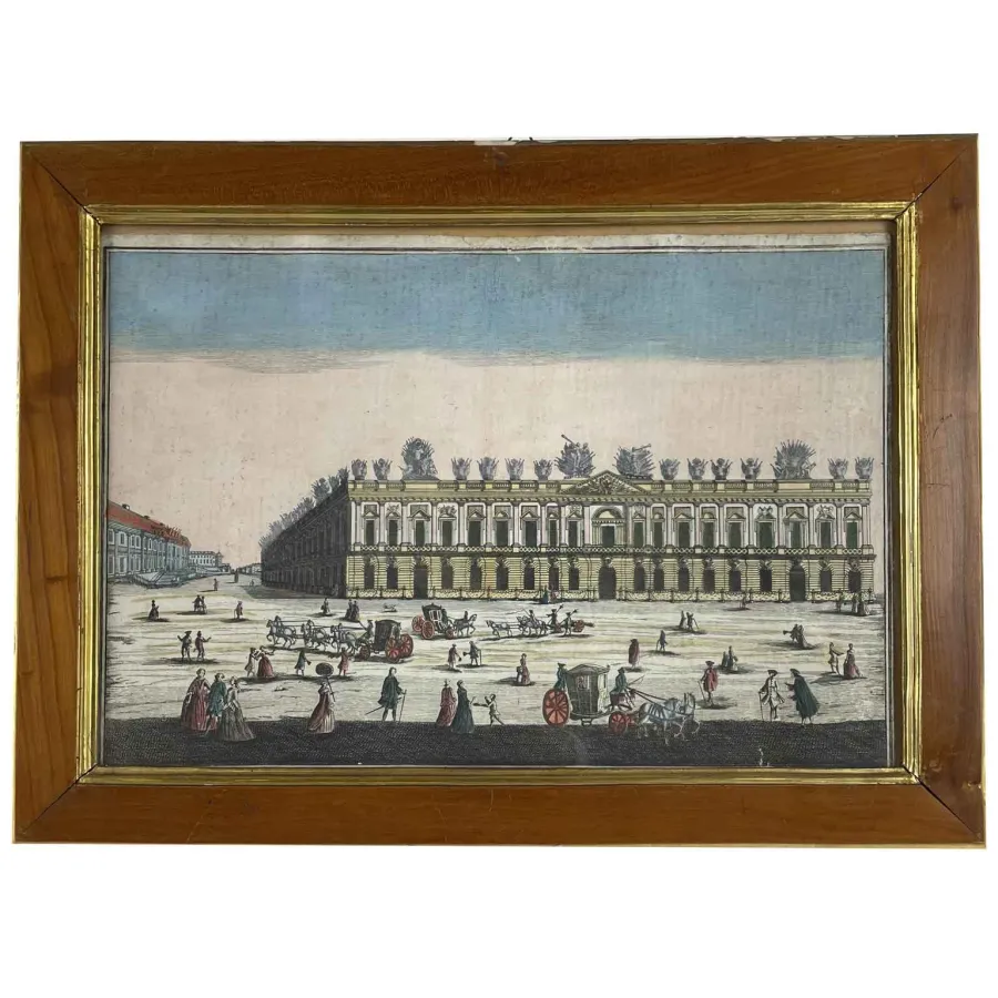 obrazek 2 Widoki architektoniczne Remondini Bassano około 1770 r