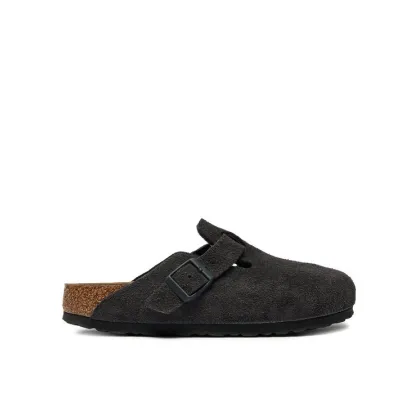 Zdjęcie Birkenstock Klapki Boston zamsz 1028552 Szary