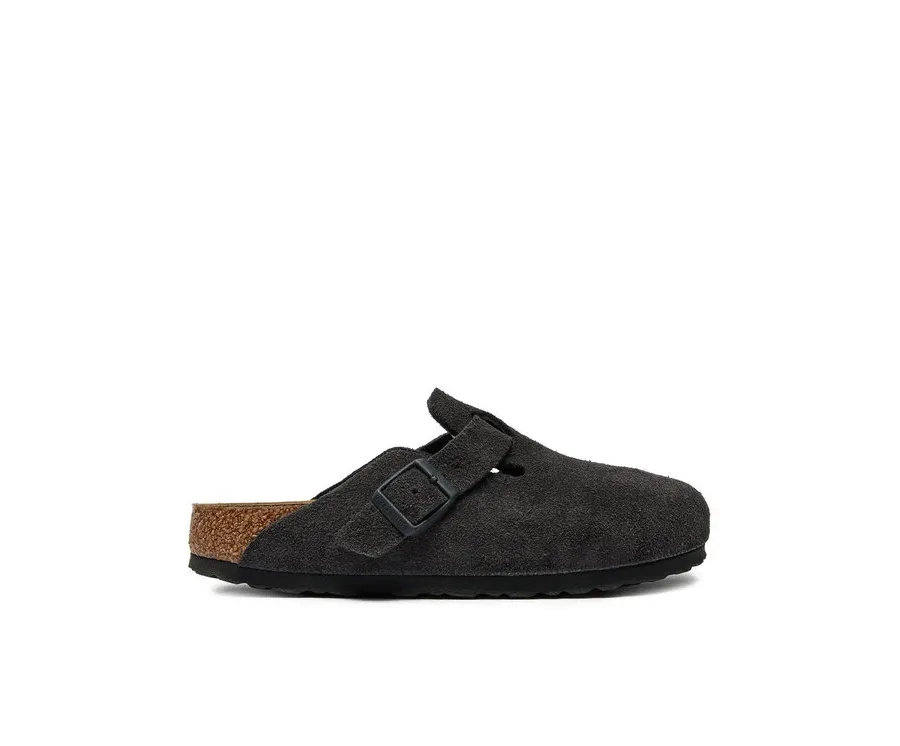 obrazek 1 Birkenstock Klapki Boston zamsz 1028552 Szary
