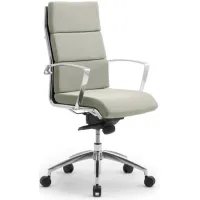 Zdjęcie Designerski fotel ze skóry do biura - 7 pozycji