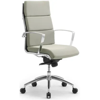 Zdjęcie Designerski fotel ze skóry do biura - 7 pozycji