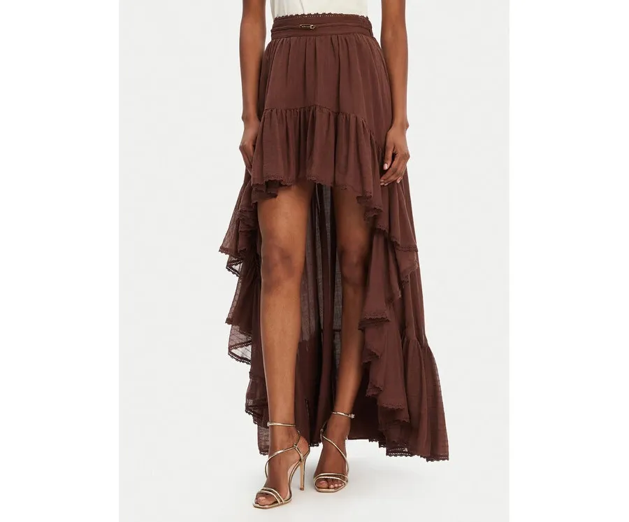 obrazek 1 Guess Spódnica maxi 5GGD34 7317A Brązowy Regular Fit