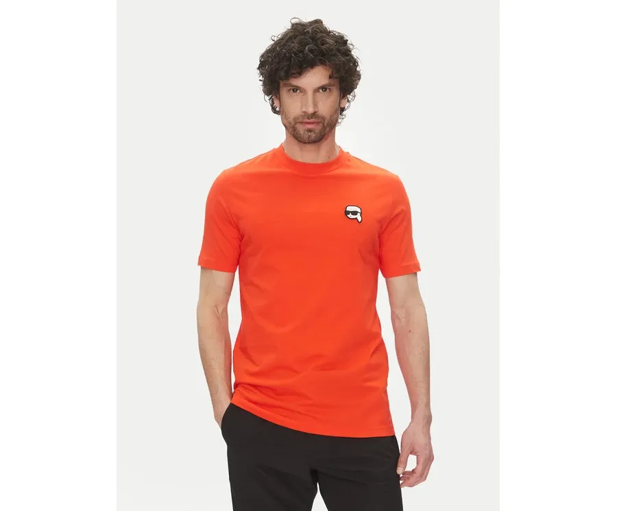 obrazek 1 KARL LAGERFELD T-Shirt 755710 552224 Czerwony Regular Fit