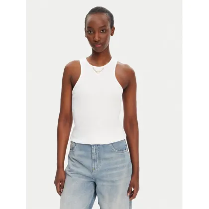 Zdjęcie TWINSET Top 251TT2400 Biały Slim Fit