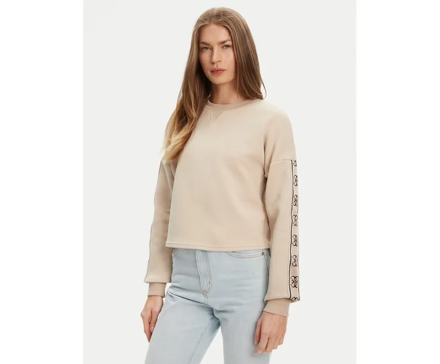 obrazek 1 Guess Bluza V3BQ16 KB3P2 Beżowy Regular Fit