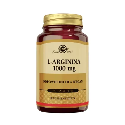 Zdjęcie Solgar L-Arginina, 1000 mg, Tabletki