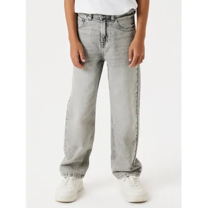 Zdjęcie NAME IT Jeansy Ryan 13224456 Szary Straight Fit