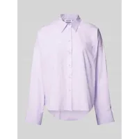 Zdjęcie Bluzka koszulowa o kroju oversized z nakładanymi kieszeniami na piersi