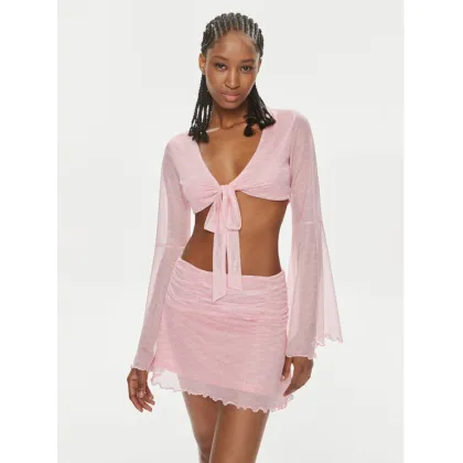 Zdjęcie Juicy Couture Bluzka JCWCT23326 Różowy Slim Fit