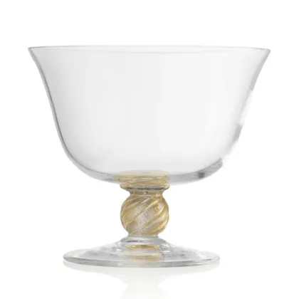 Zdjęcie Zjawiskowa miska z włoskiego szkła Murano