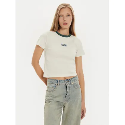 Zdjęcie Levi's® T-Shirt Essential Sporty A8798-0014 Écru Slim Fit