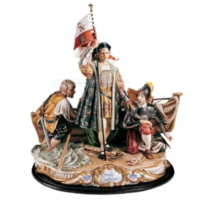 Zdjęcie Stylowa figura Krzysztofa Kolumba