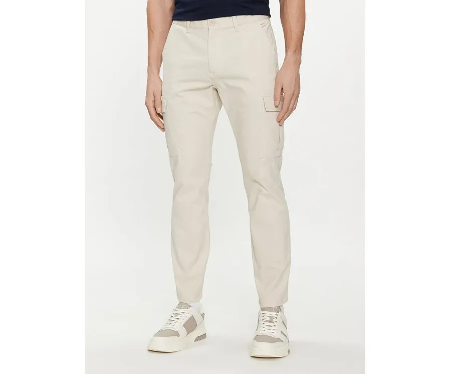 obrazek 1 Tommy Jeans Spodnie materiałowe Austin DM0DM18940 Beżowy Slim Fit
