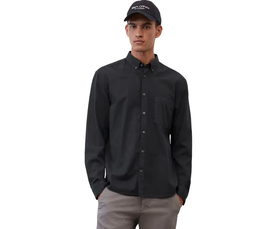obrazek 1 Marc O'Polo Koszula B21 7242 42414 Czarny Regular Fit