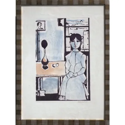 Picture An amazing portrait of a woman from the 20th century