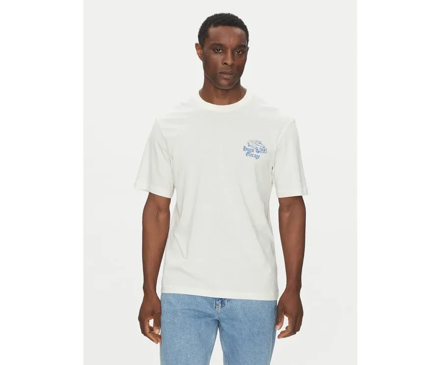 obrazek 1 HUGO T-Shirt Natopu 50536104 Biały Regular Fit