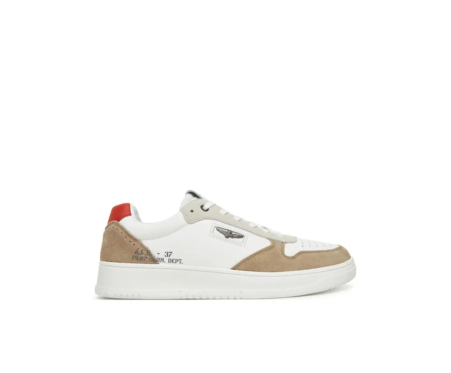 obrazek 1 Aeronautica Militare Sneakersy 251SC235PL244 Biały