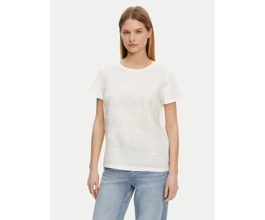 obrazek 1 Weekend Max Mara T-Shirt Bondeno 2515941112 Biały Regular Fit