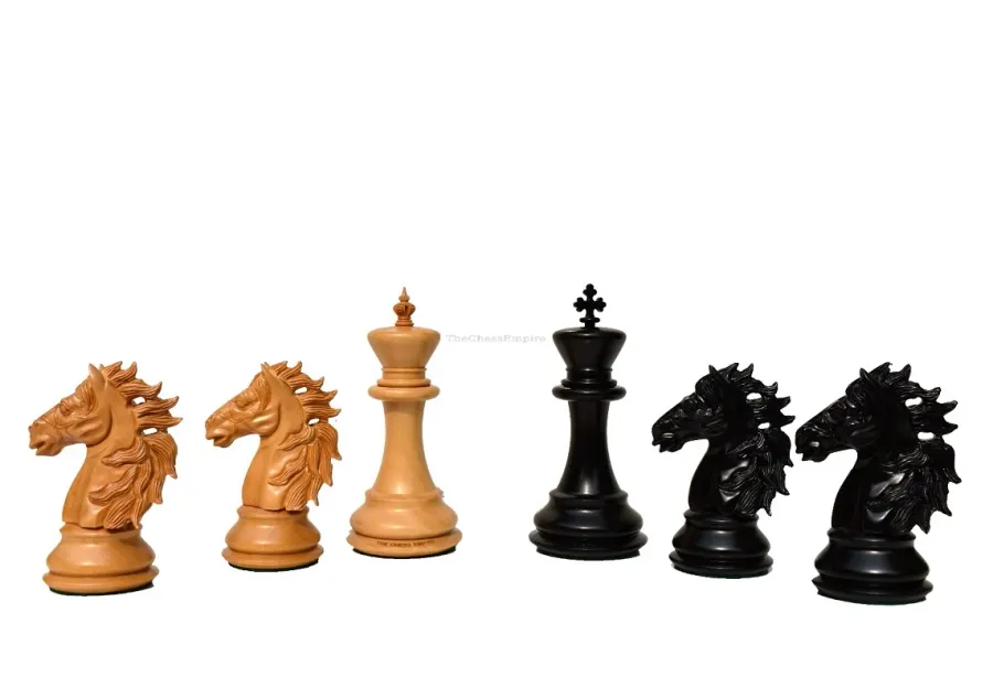 obrazek 6 Oryginalne pionki szachowe z kolekcji Alexander Stallion - The Chess Empire