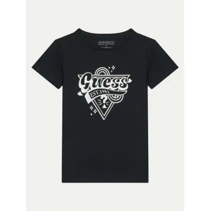 Zdjęcie Guess T-Shirt J5RI02 K6YW4 Czarny Regular Fit