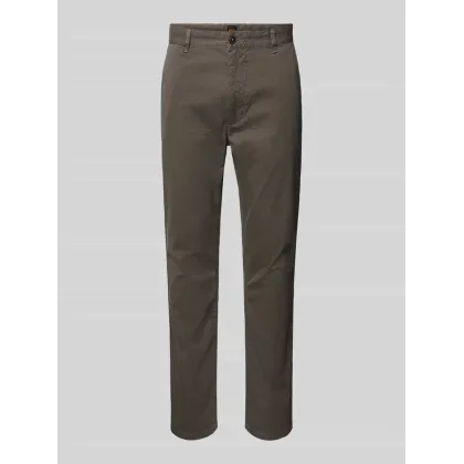 Zdjęcie Chinosy o kroju slim fit z kieszeniami z tyłu