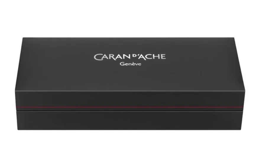 obrazek 3 Reprezentacyjne posrebrzane/rodowane pióro wieczne Leman Slim Scarlet Red