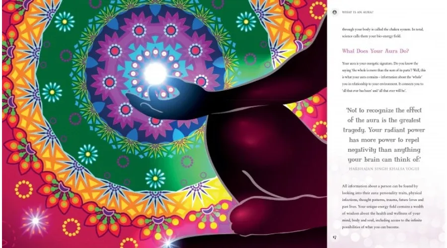 obrazek 3 Książka Aury: przebudzenie świadomości - Flame Tree Publishing