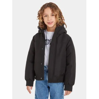Zdjęcie Tommy Hilfiger Kurtka przejściowa KB0KB08562 Czarny Regular Fit