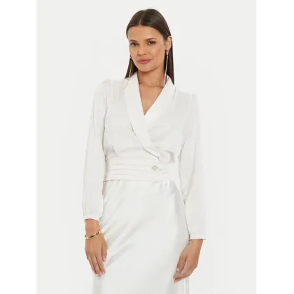 Zdjęcie Rinascimento Bluzka CFC0120273003 Écru Regular Fit