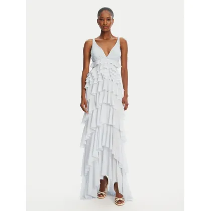 Zdjęcie Elisabetta Franchi Sukienka koktajlowa AB-R42-52E2-V680 Biały Regular Fit