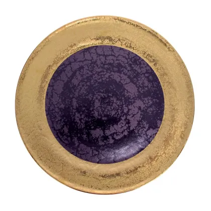 Zdjęcie Luksusowy talerz serwisowy 32 cm Golden Velvet