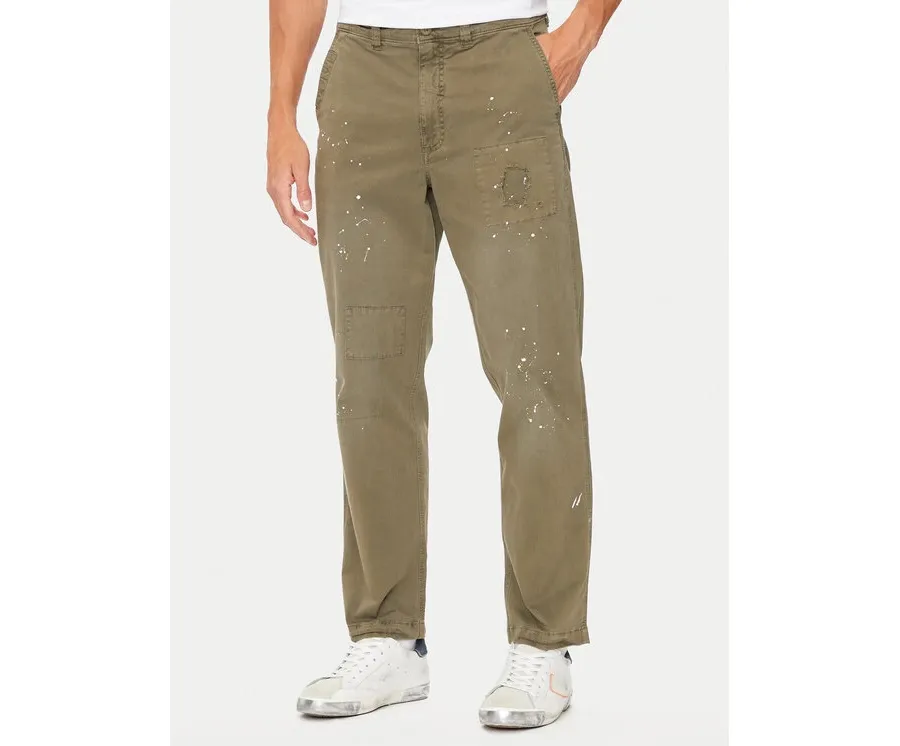 obrazek 1 Pepe Jeans Jeansy PM211787 Zielony Relaxed Fit
