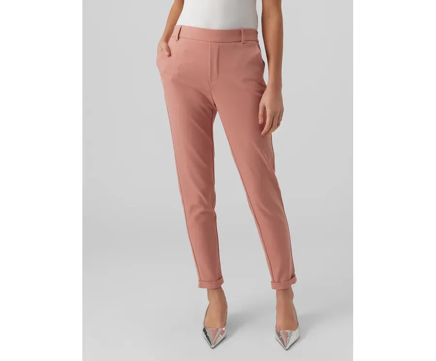 obrazek 1 Vero Moda Chinosy Maya 10225280 Różowy Regular Fit