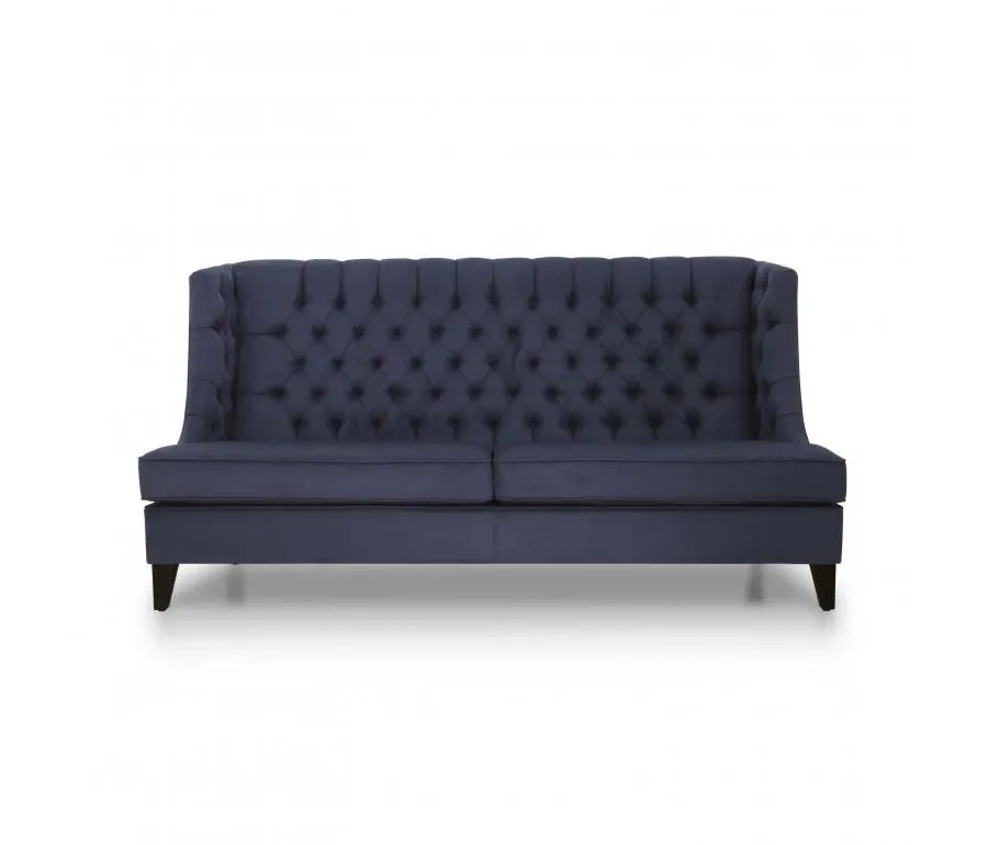 obrazek 1 Granatowa elegancka sofa w stylu nowoczesnym - Sevensedie