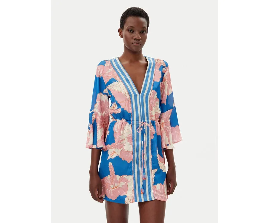 obrazek 1 Maaji Sukienka plażowa Magnolia Mirage Enjoyable PT2472CPO006 Niebieski Regular Fit