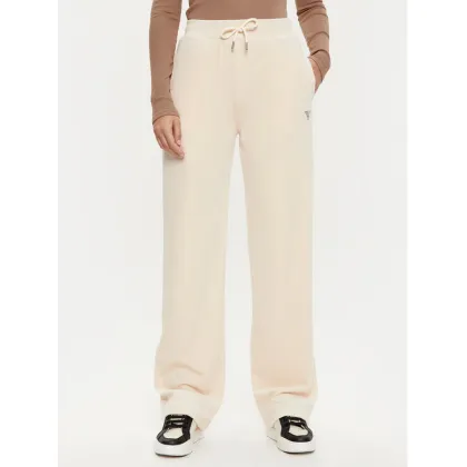 Zdjęcie Guess Spodnie dresowe V3BB26 KBXI2 Écru Regular Fit