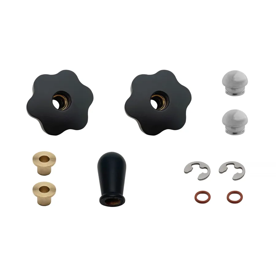 obrazek 1 Lelit - PLA2202 Zestaw uchwytów do ekspresu MaraX - Drewno orzech czarny LELIT