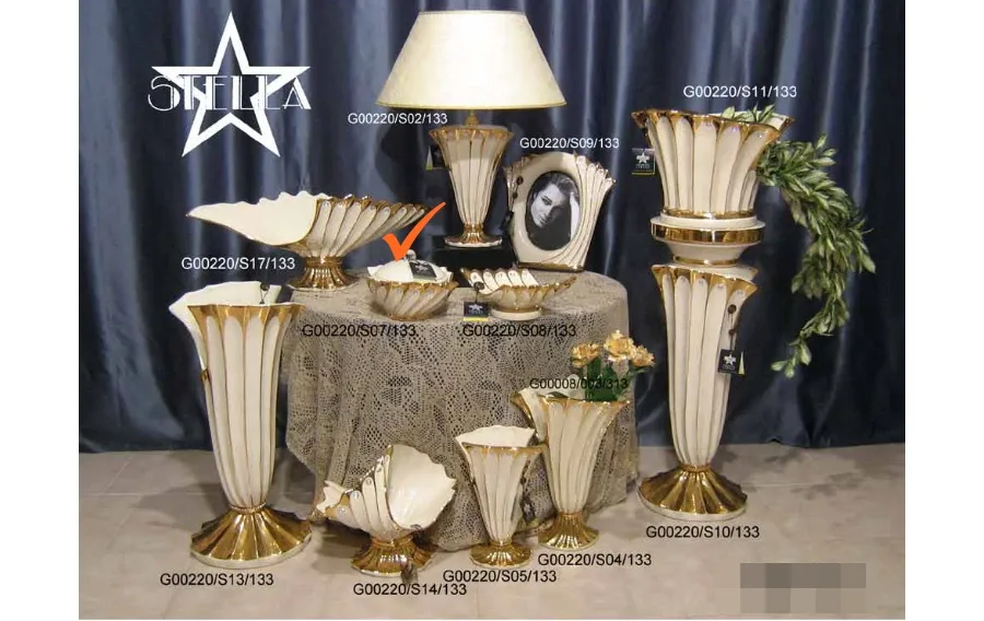 obrazek 1 Ceramiczne ozdobne pudełko ze złotem