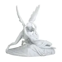 Picture Decorative figurine - Psyche woken up by Cupid's kiss