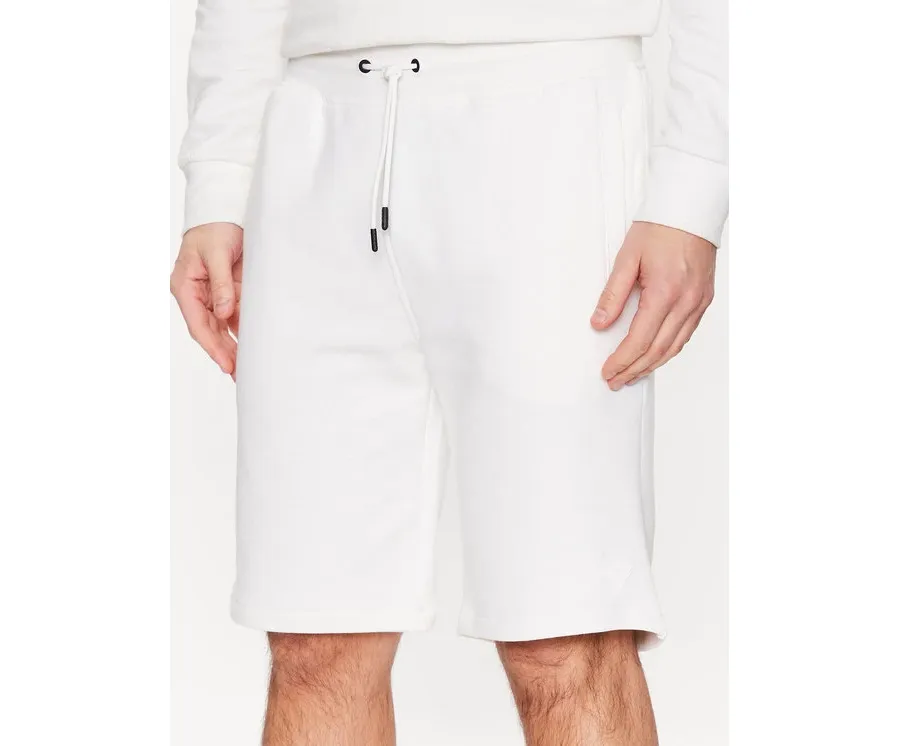 obrazek 1 Guess Szorty sportowe Aldwin Z2YD04 KAIJ1 Biały Slim Fit